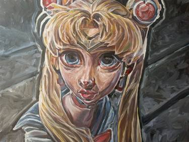 Original Figurative Fantasy Painting by Romain HéJé