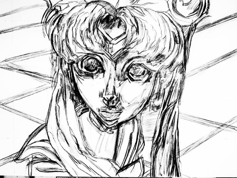 Original Figurative Fantasy Painting by Romain Héjé