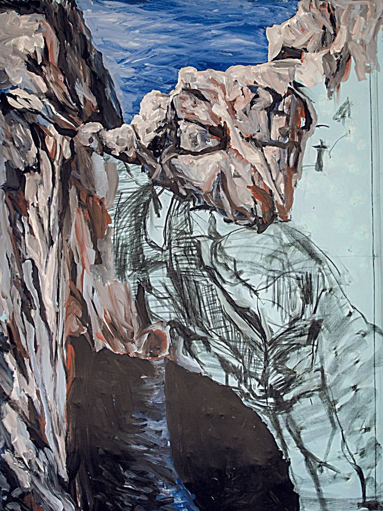 Original Documentary Landscape Painting by Romain Héjé