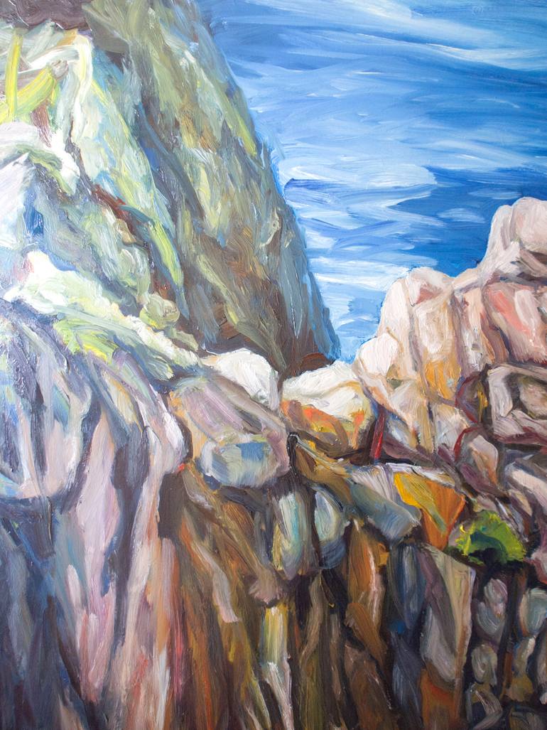 Original Documentary Landscape Painting by Romain Héjé