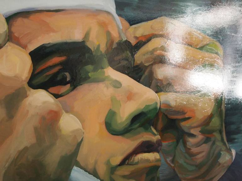 Original Documentary Pop Culture/Celebrity Painting by Romain Héjé