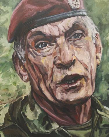 The soldier - 30F - (oil on canvas). thumb