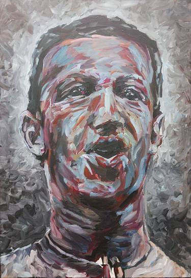 Dreamed portrait of Mark Zuckerberg - Gray - thumb