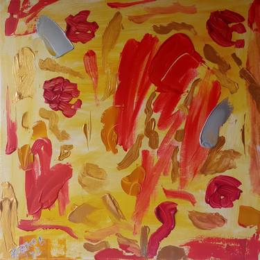 Original Abstract Expressionism Abstract Paintings by A Gazkob