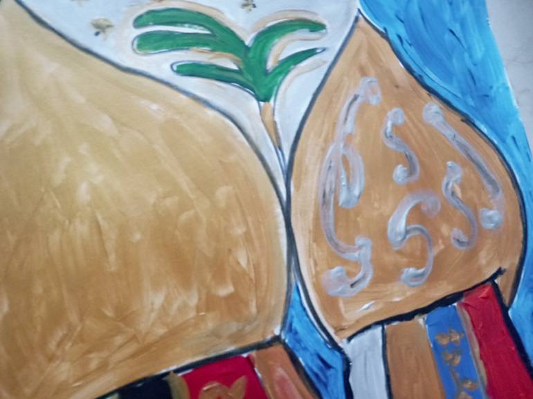 Original Art Deco Cinema Painting by A Gazkob