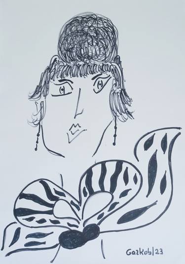 Print of Illustration Women Drawings by A Gazkob