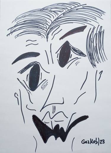 Original Portrait Drawings by A Gazkob