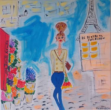 Parisian enjoying her city! thumb
