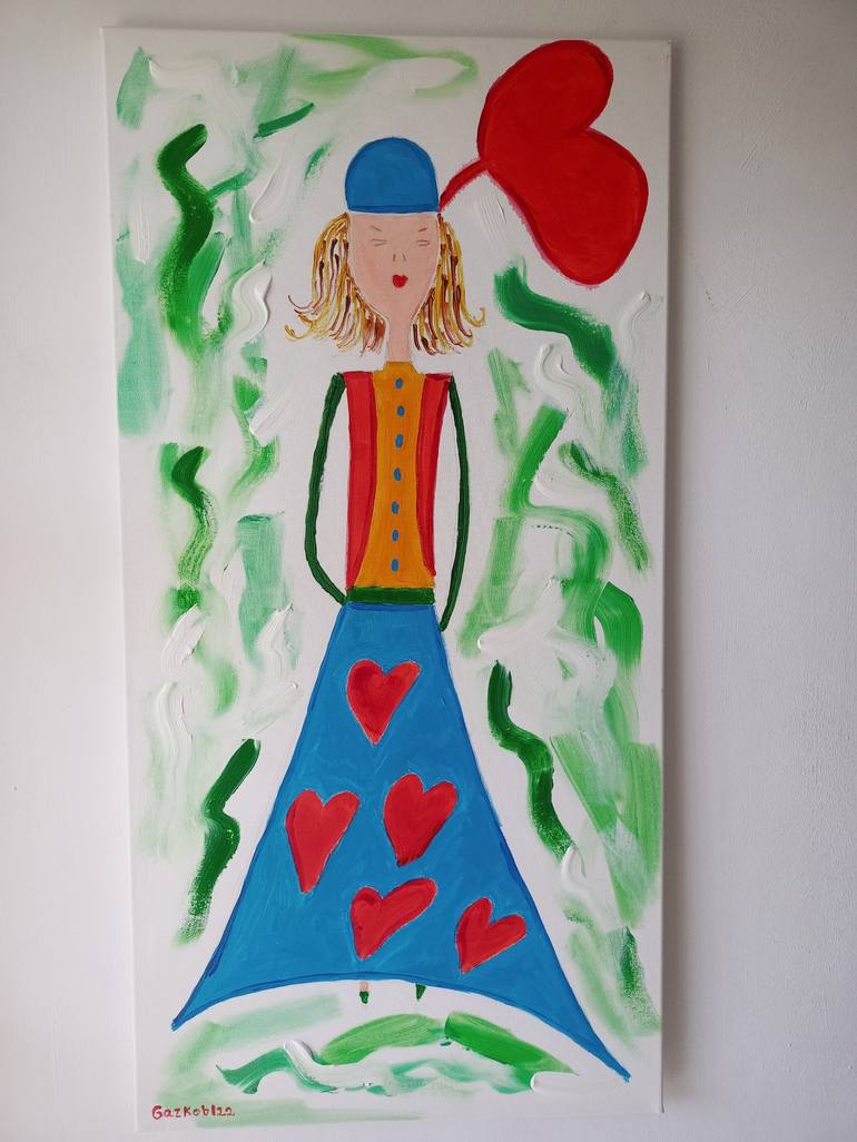 Original Cartoon Painting by A Gazkob