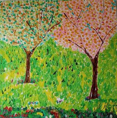 Original Tree Paintings by A Gazkob