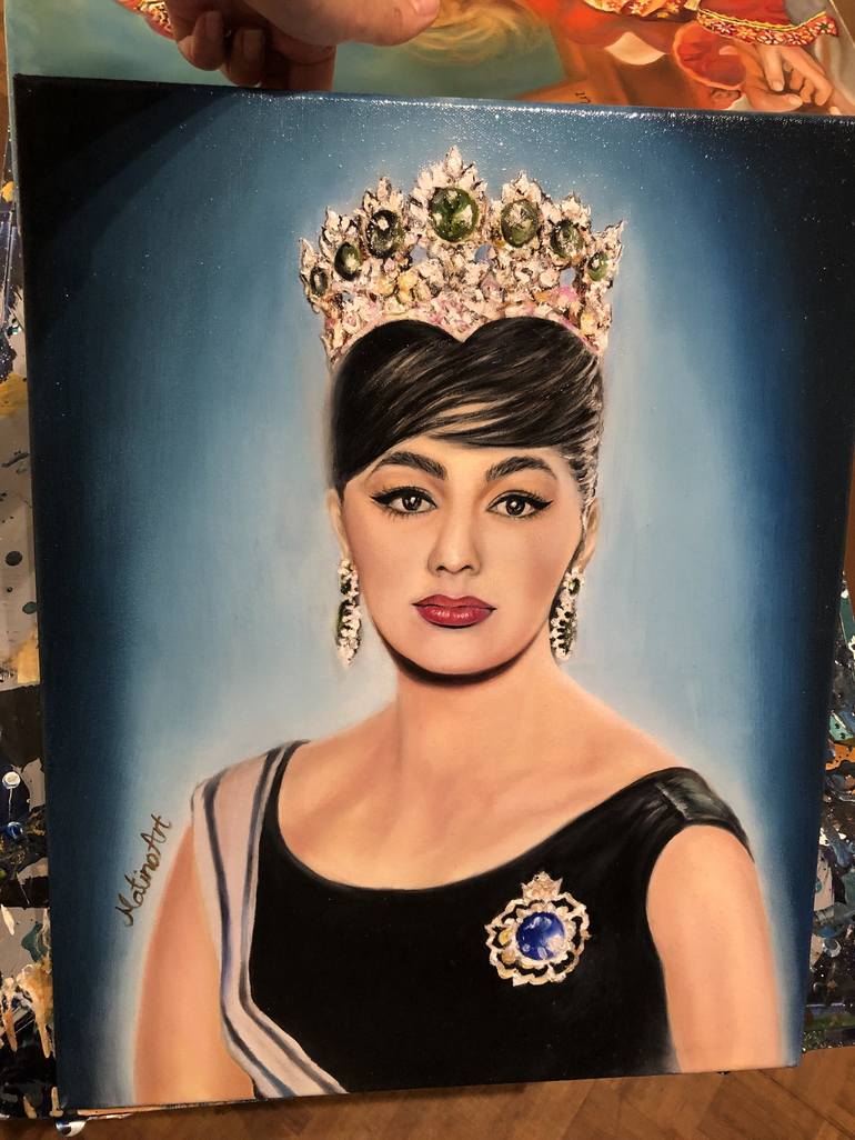 Original Portrait Painting by Matin Rafiee