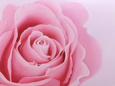 Majesty | 30”x40” | Realistic Oil Rose Painting thumb