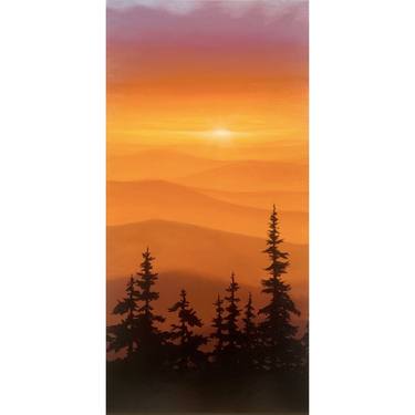 The Sun of Life | 12”x24” | Original Oil Painting thumb