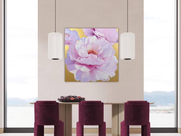 Original Realism Floral Painting by Alla Kallass