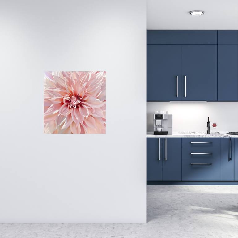 Original Photorealism Floral Painting by Alla Kallas