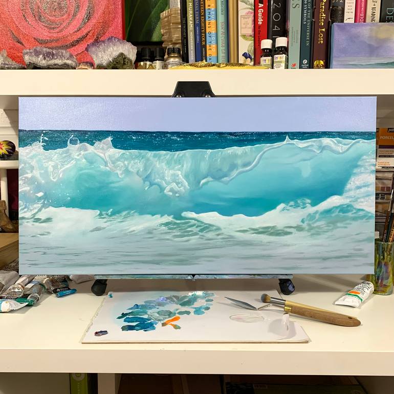 Original Realism Seascape Painting by Alla Kallass