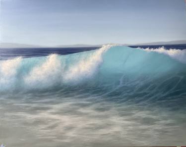 Print of Fine Art Seascape Paintings by Alla Kallass