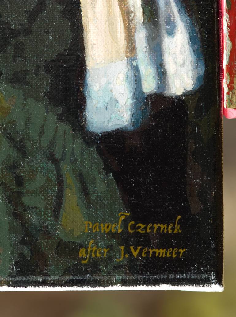 Original Portrait Painting by Pawel Czernek