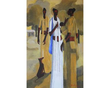 Print of Culture Paintings by Basil Cooray