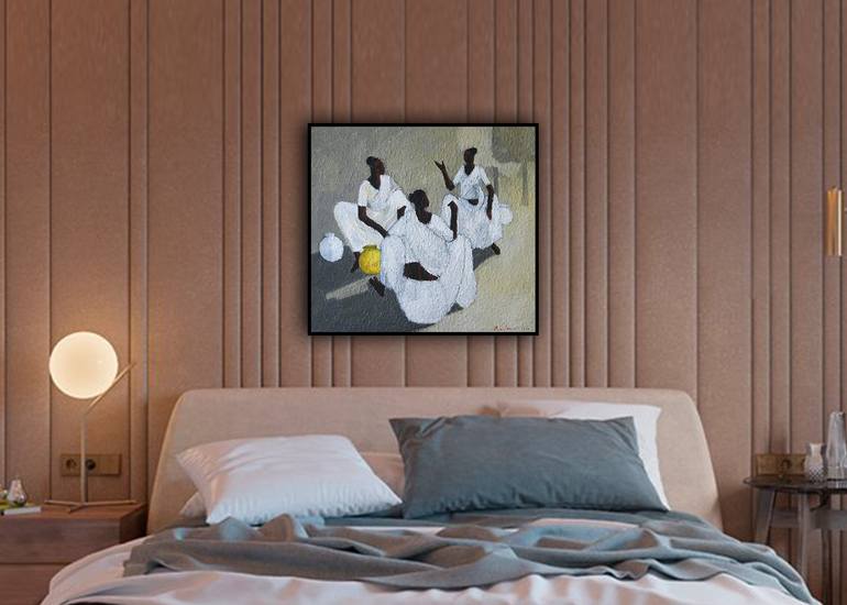 Original Art Deco Pop Culture/Celebrity Painting by Basil Cooray