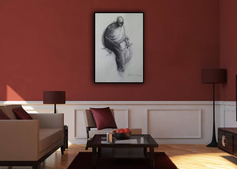 Original Abstract Pop Culture/Celebrity Painting by Basil Cooray
