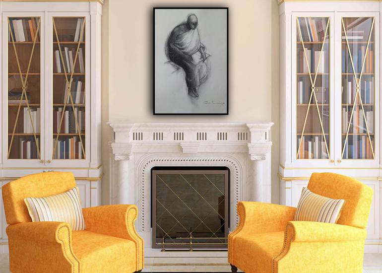 Original Abstract Pop Culture/Celebrity Painting by Basil Cooray