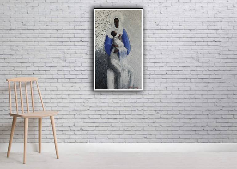Original Abstract Pop Culture/Celebrity Painting by Basil Cooray
