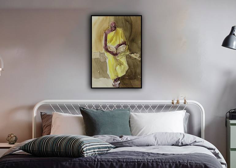 Original Abstract Pop Culture/Celebrity Painting by Basil Cooray