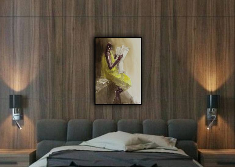 Original Abstract Pop Culture/Celebrity Painting by Basil Cooray