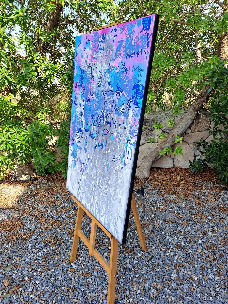 Original Abstract Expressionism Abstract Painting by Mariia Raskin