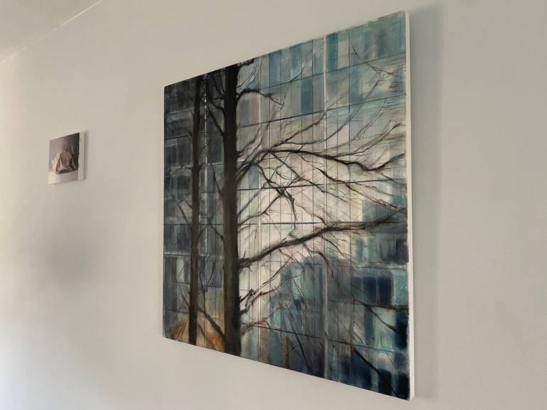 Original Documentary Architecture Painting by Georgia Peskett