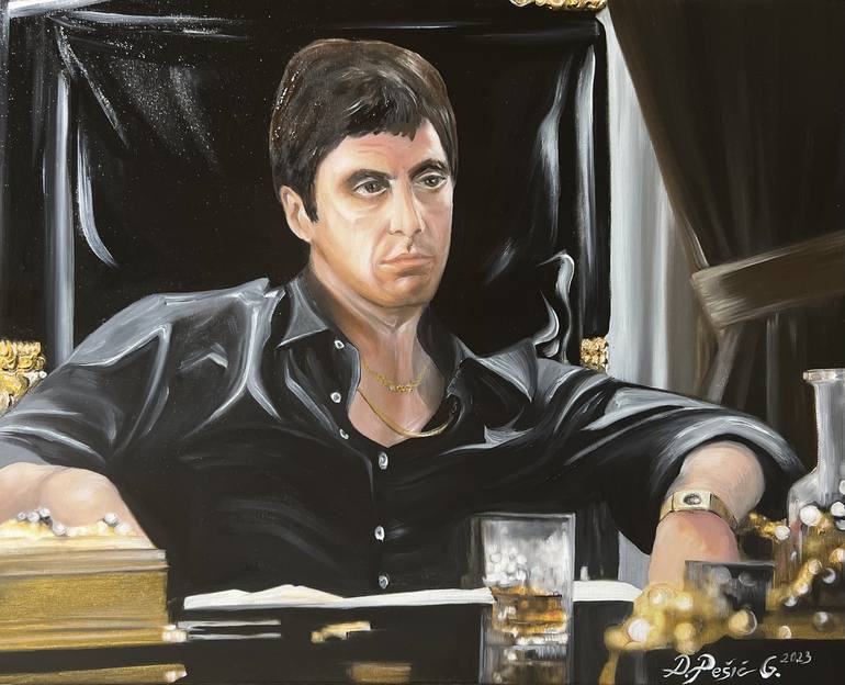 Original Contemporary Celebrity Paintings by Divna Pesic