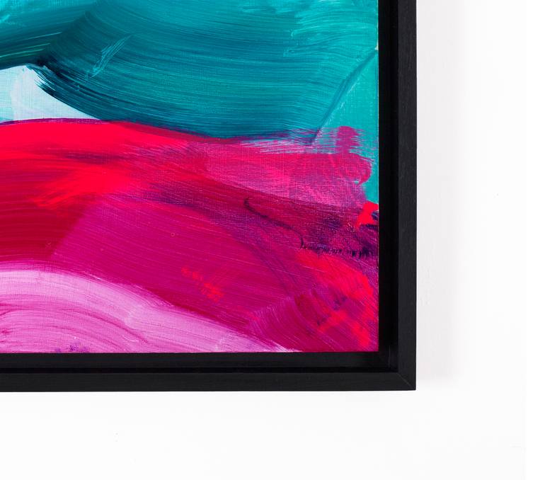 Original Abstract Landscape Mixed Media by Lucy Merriman