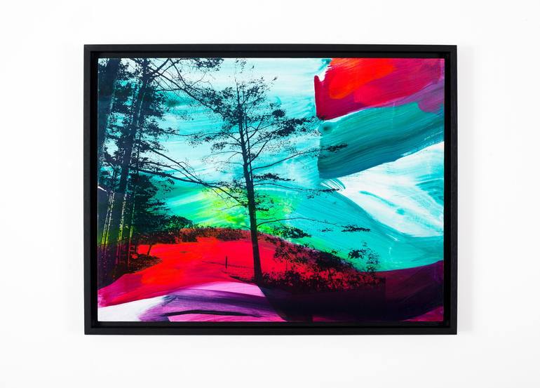 Original Contemporary Landscape Mixed Media by Lucy Merriman