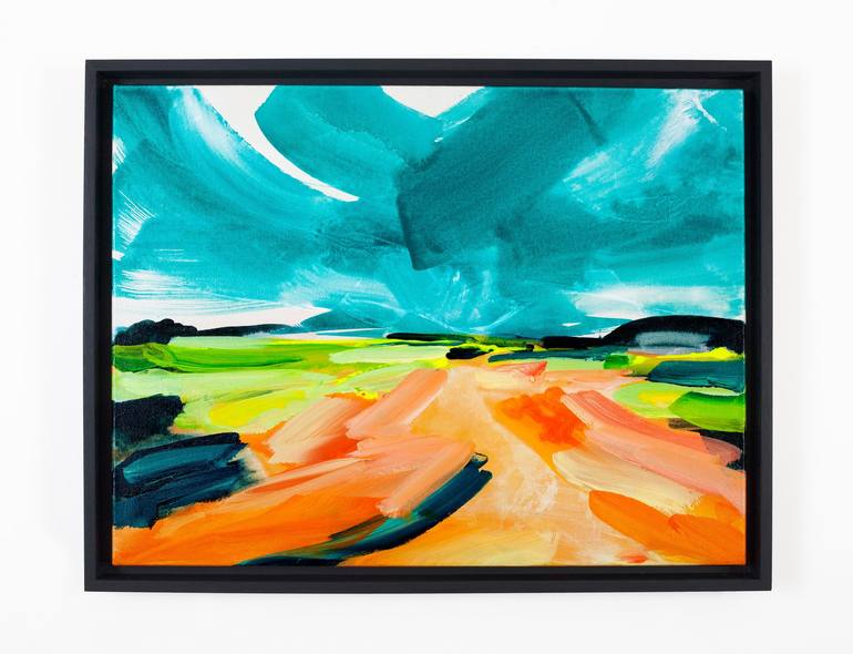 Original Expressionism Landscape Painting by Lucy Merriman