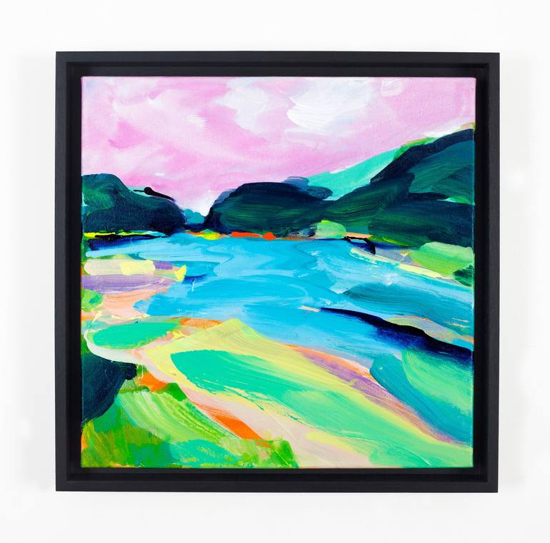 Original Abstract Landscape Painting by Lucy Merriman