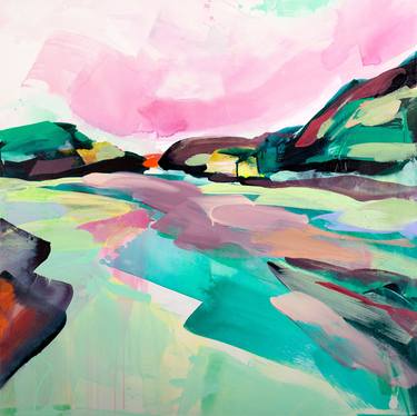 Original Expressionism Landscape Painting by Lucy Merriman