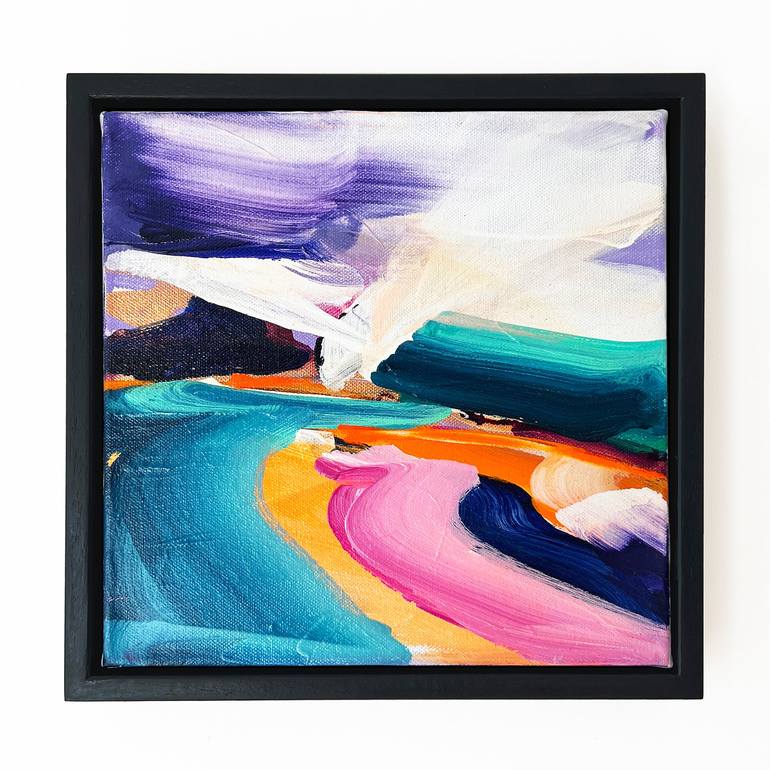 Original Abstract Expressionism Landscape Painting by Lucy Merriman