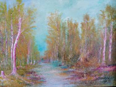 Original Impressionism Landscape Paintings by Ljubo Ordzanovski