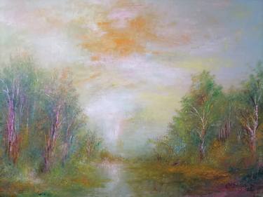 Original Impressionism Landscape Paintings by Ljubo Ordzanovski