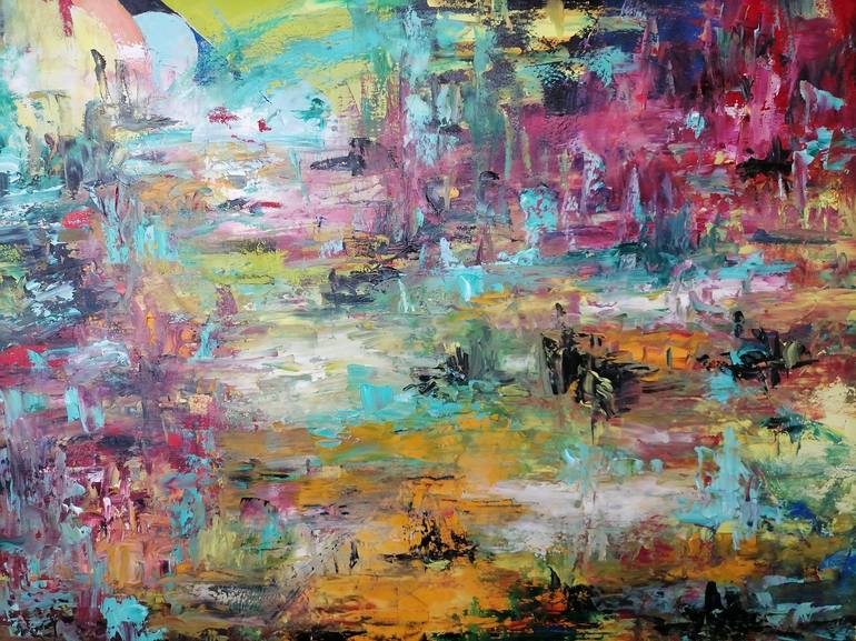 Abstract 64 Painting by Ljubo Ordzanovski | Saatchi Art