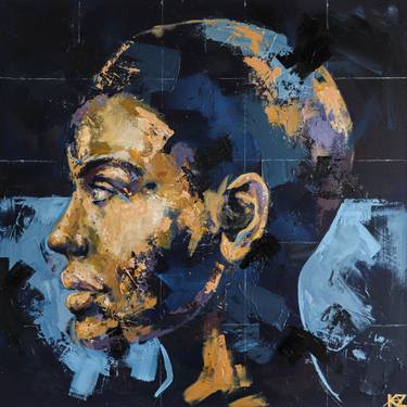 Print of Abstract Portrait Paintings by Kira van Zyl