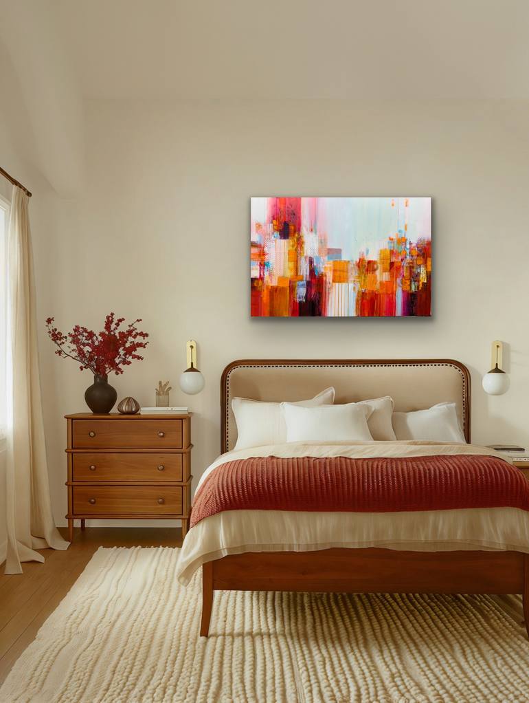 Original Contemporary Abstract Painting by Maryam Ebrahimi