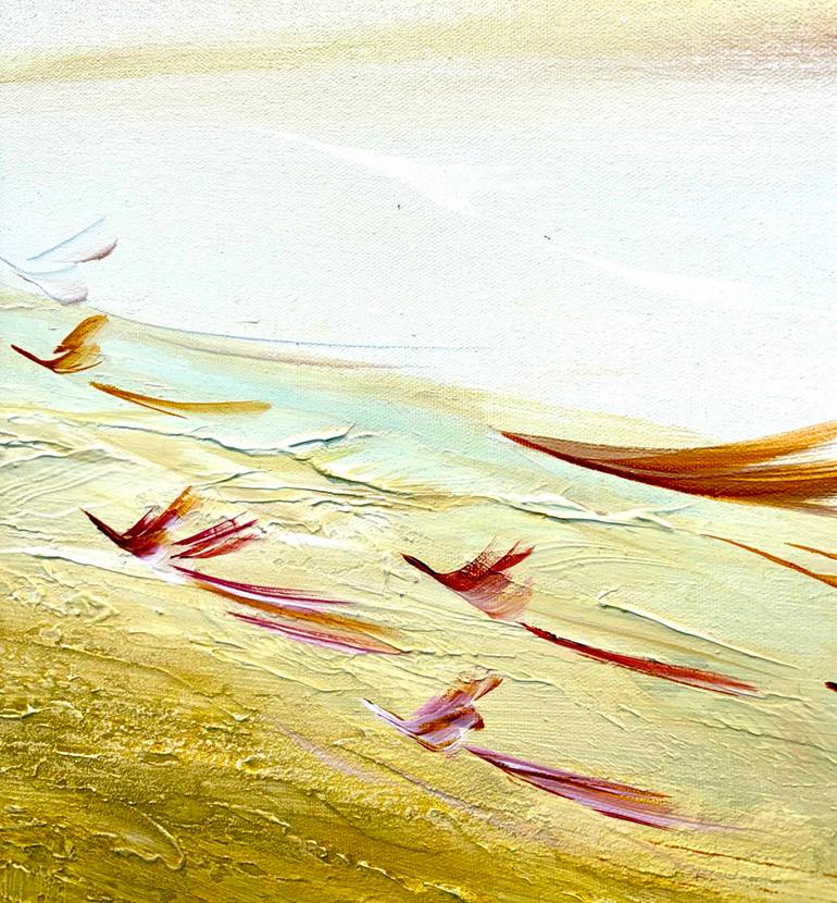 Original Abstract Expressionism Abstract Painting by Maryam Ebrahimi