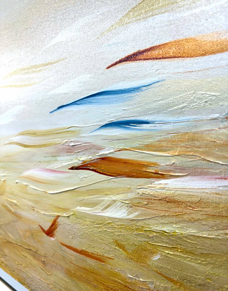 Original Abstract Expressionism Abstract Painting by Maryam Ebrahimi