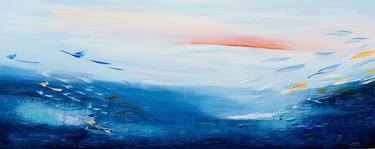 Original Contemporary Abstract Painting by Maryam Ebrahimi