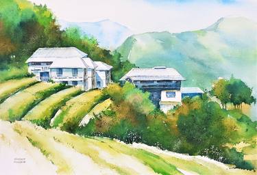 Himachal Houses on Slope thumb