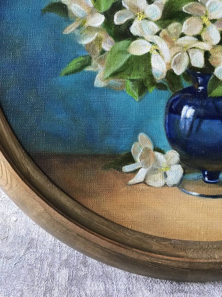 Original Realism Floral Painting by Lyudmila Bogutskaya