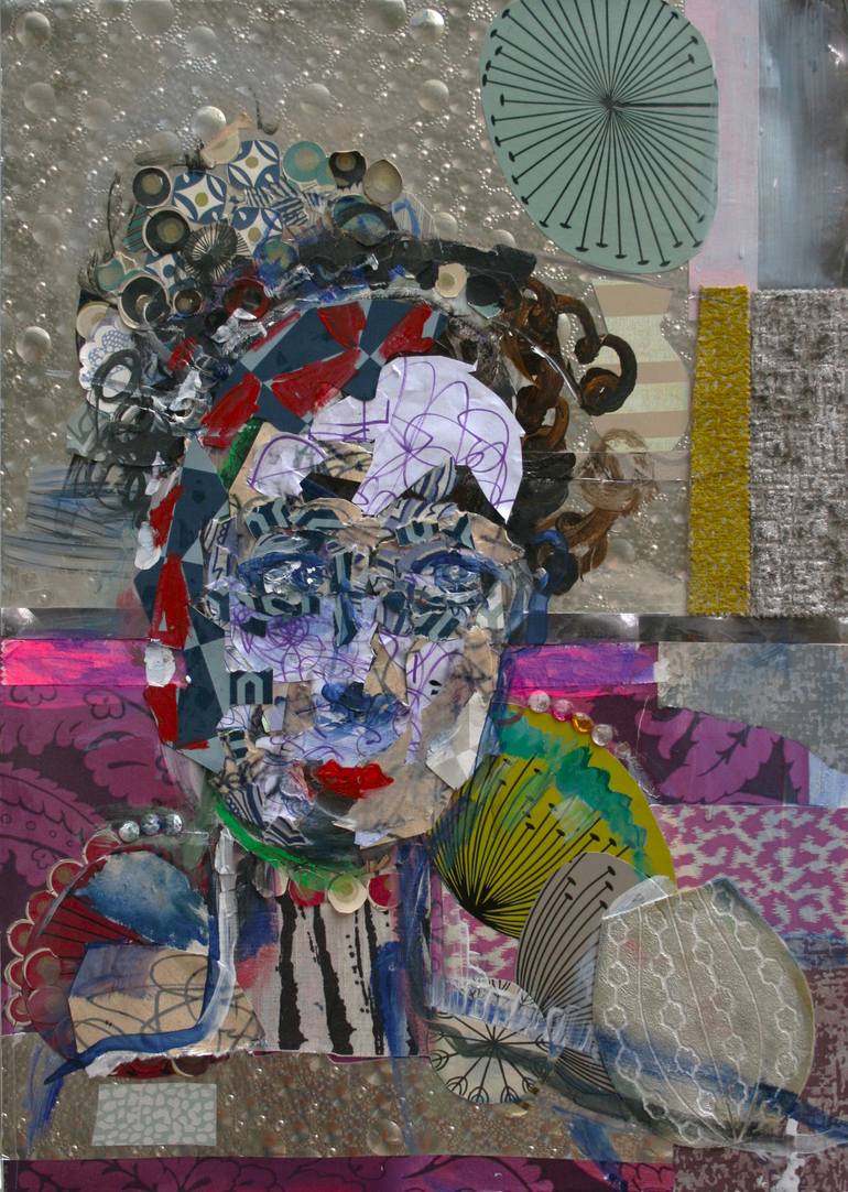 Original Expressionism Abstract Mixed Media by Anna Clarke