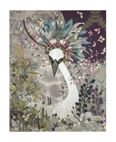 Print of Nature Collage by Anna Clarke